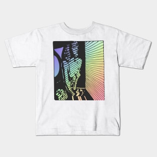 Rainbow Beam Kids T-Shirt